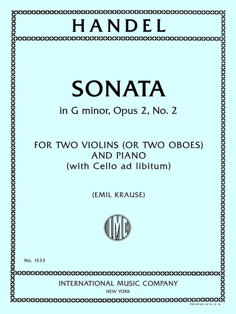 Sonata G Minor Op.2/2